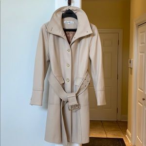 Wool Kenneth Cole Trench NWOT